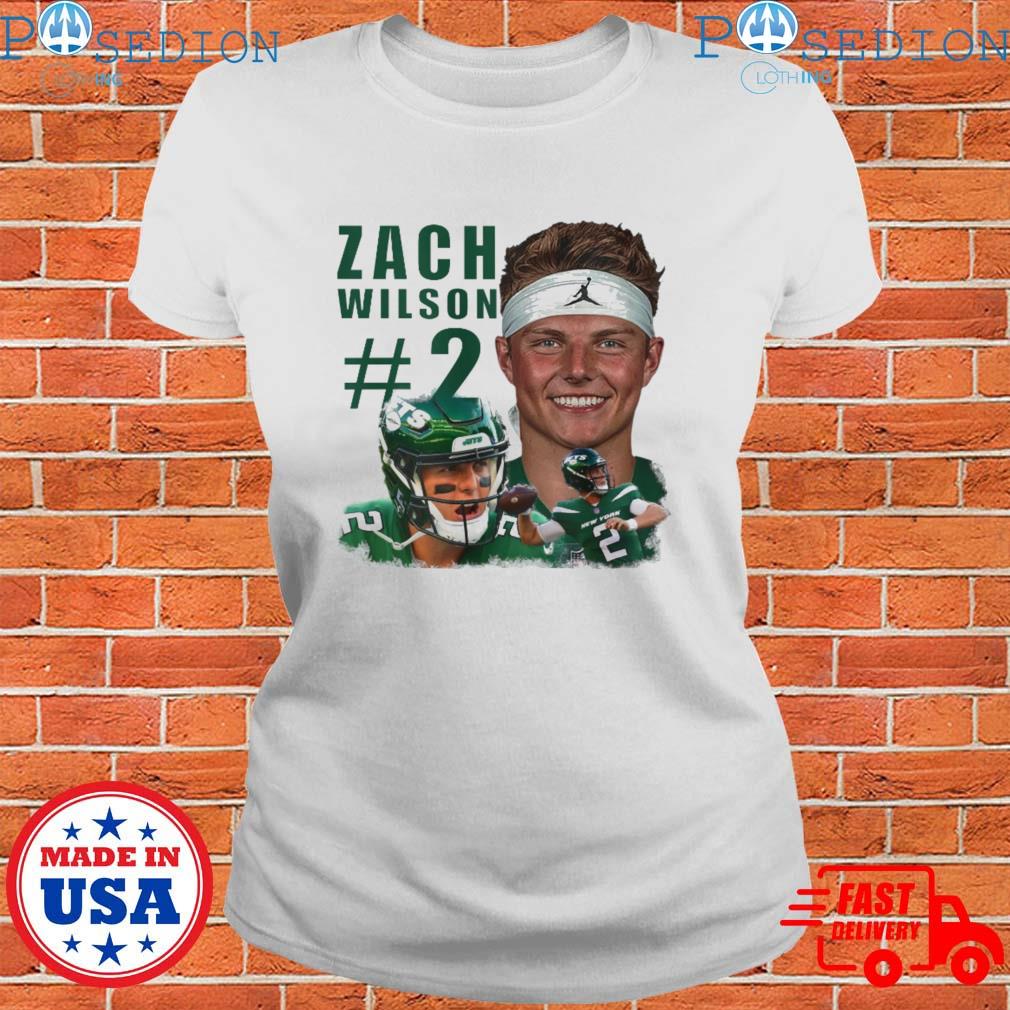 Official new York Jets Zach Wilson #2 T-Shirts, hoodie, tank top, sweater  and long sleeve t-shirt