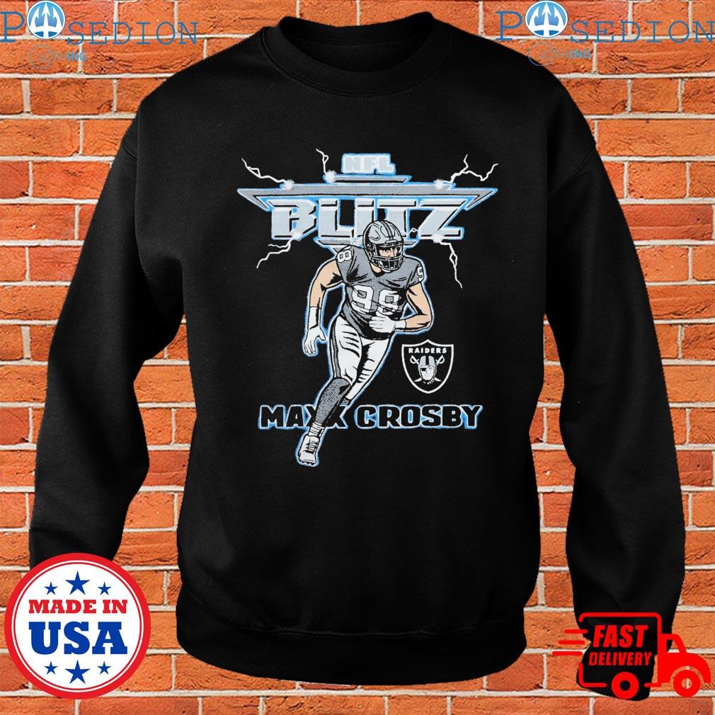 NFL Blitz Maxx Crosby Las Vegas Raiders shirt, hoodie, sweater, long sleeve  and tank top