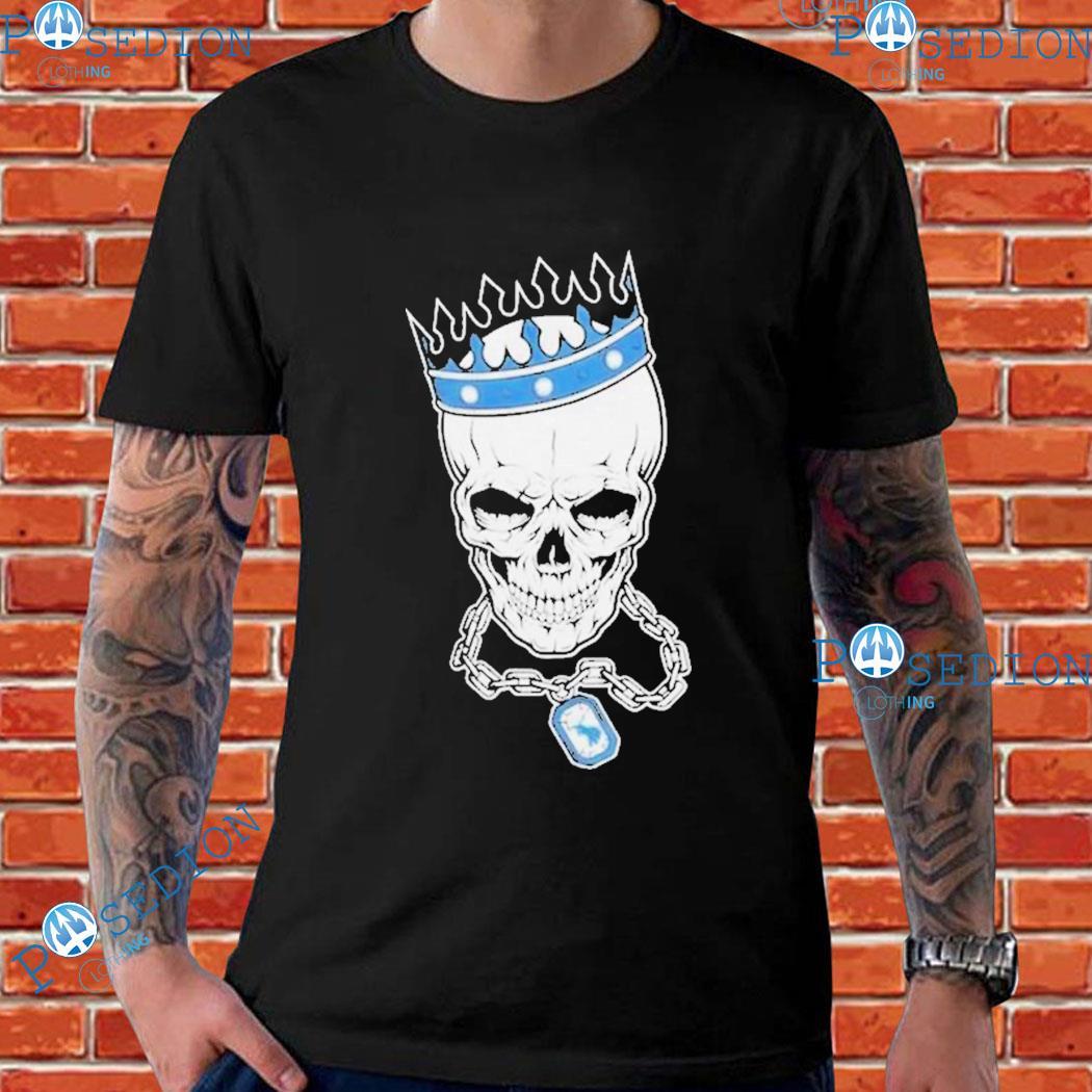 NFL Detroit Lions Skull Rock With Crown 2023 T-Shirts, hoodie