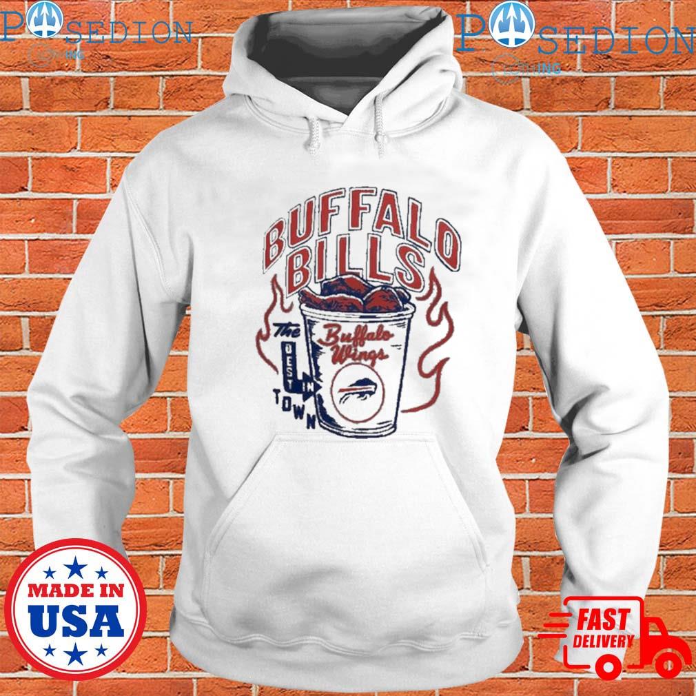 Buffalo Bills The town Buffalo Wings shirt, hoodie, sweater and long sleeve