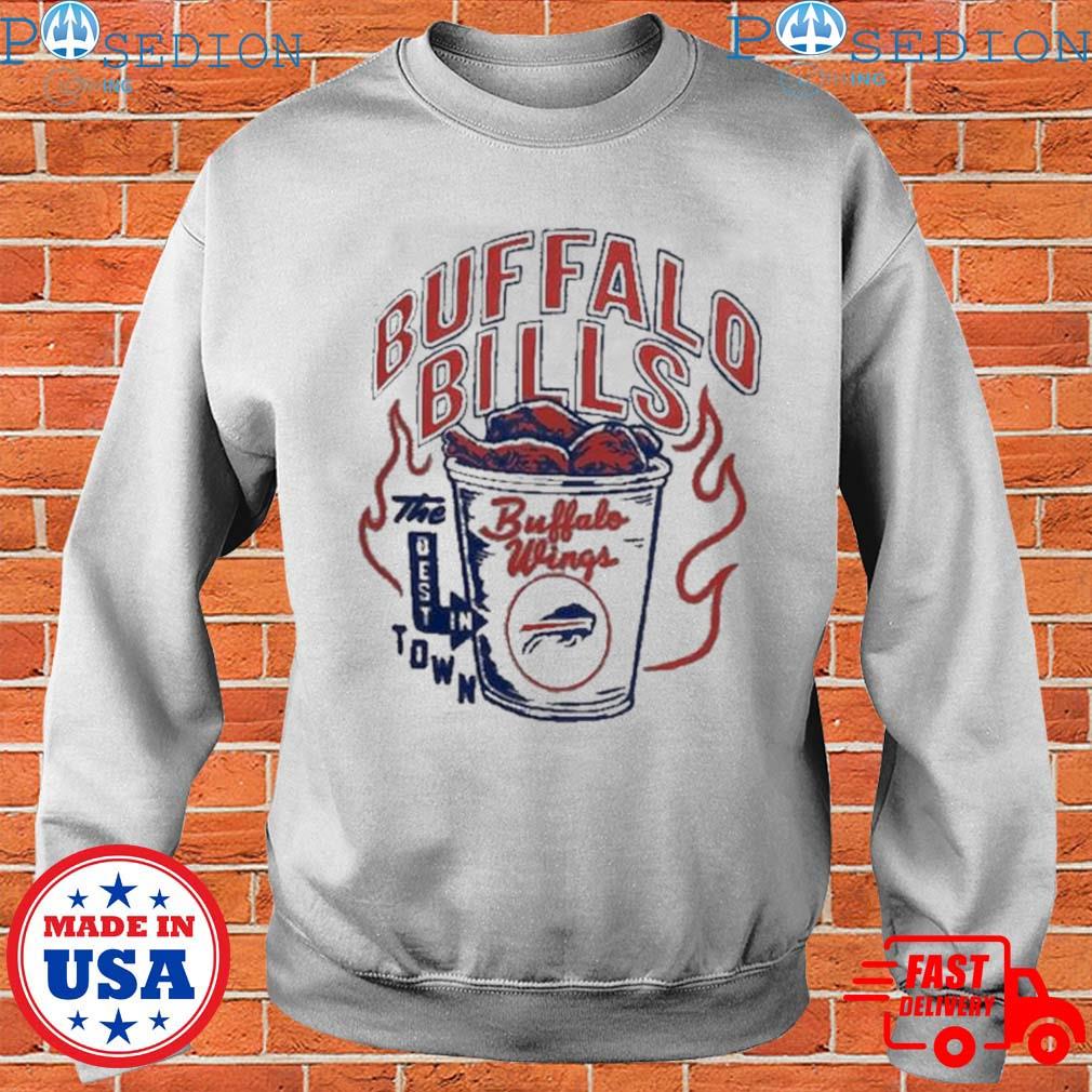 Buffalo Bills The town Buffalo Wings shirt, hoodie, sweater and