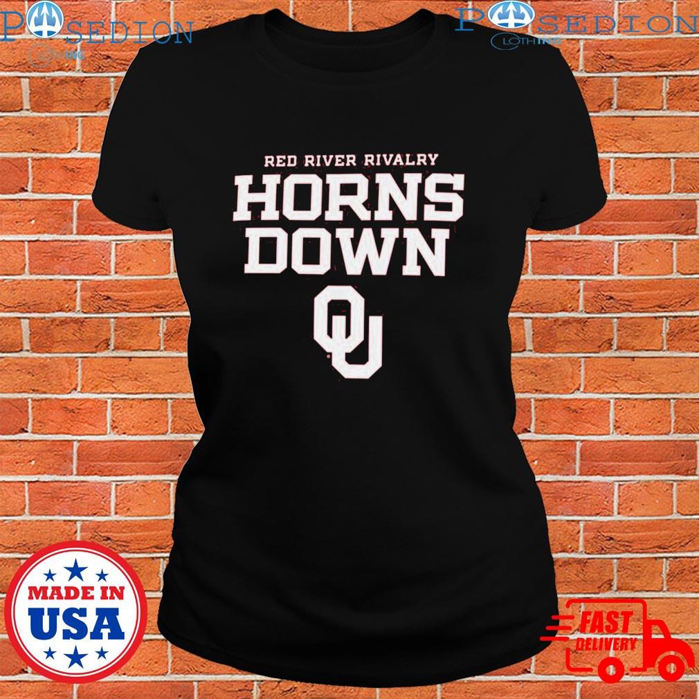 Official NFL Shop Texas Longhorns Vs. Oklahoma Sooners Champion 2022 Red  River Showdown shirt - Limotees