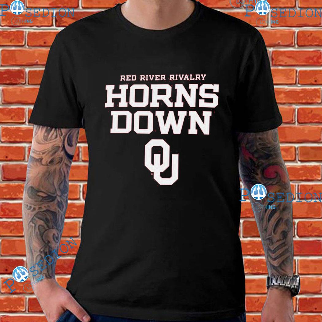 Official NFL Shop Texas Longhorns Vs. Oklahoma Sooners Champion 2022 Red  River Showdown shirt - Limotees