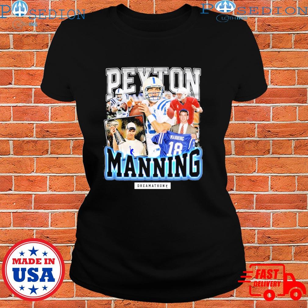 Peyton Manning T-Shirt  Nfl shirts, T shirt, Manning