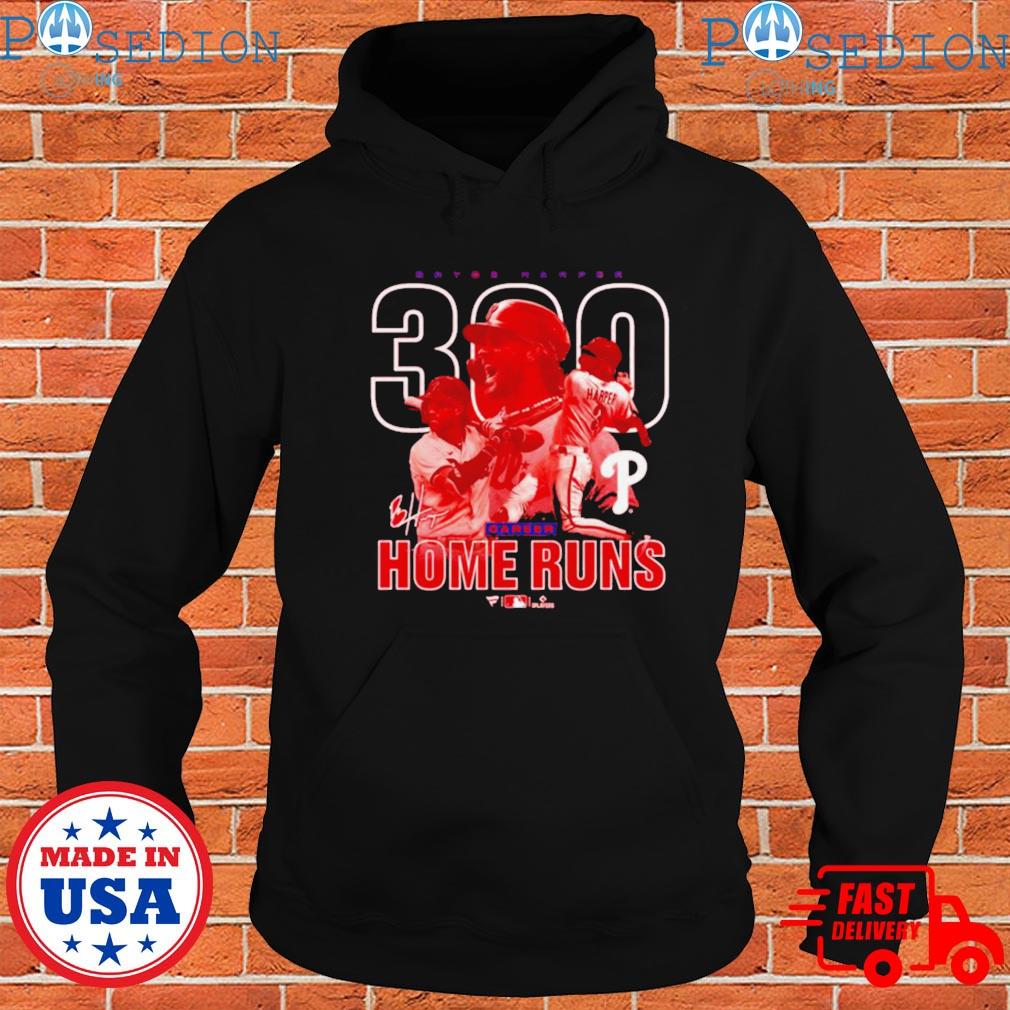 Official official Bryce Harper Philadelphia Phillies 300th Career Home Run  T-Shirt, hoodie, sweater, long sleeve and tank top