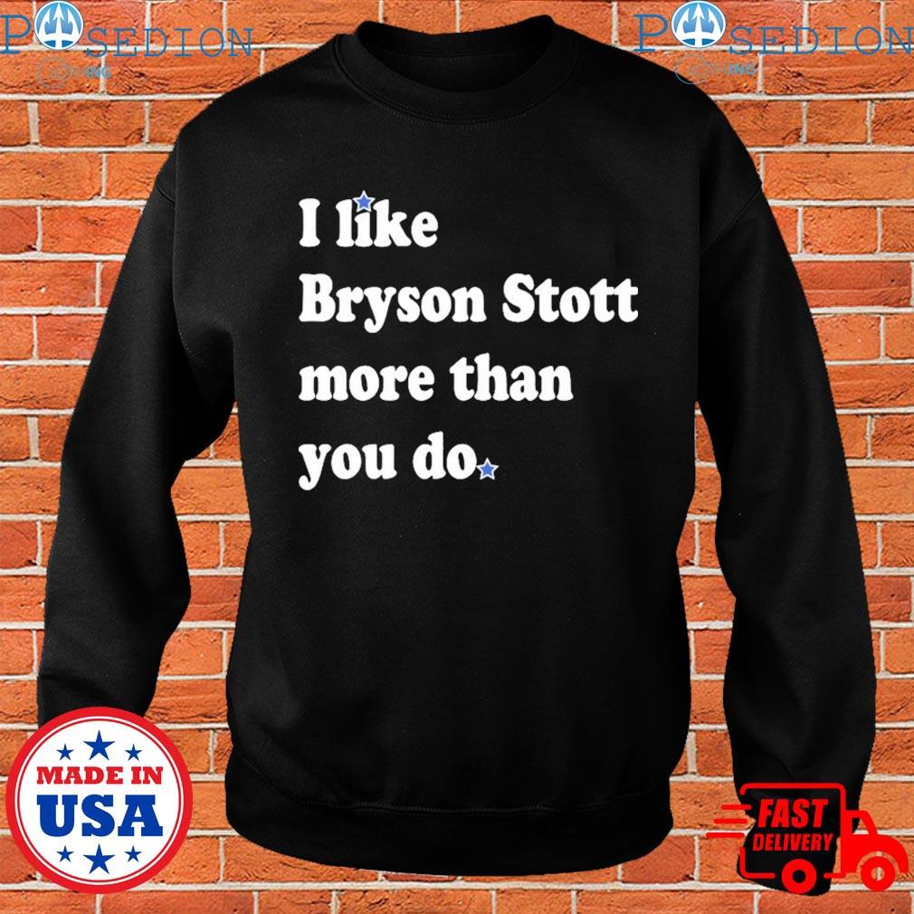 I Like Bryson Stott More Than You Do Tee | Philadelphia Phillies | phillygoat Black Heather / L