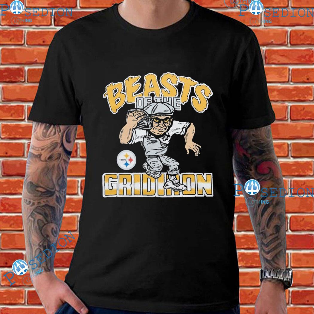 Pittsburgh Steelers Fashion Colour Logo T-Shirt - Mens