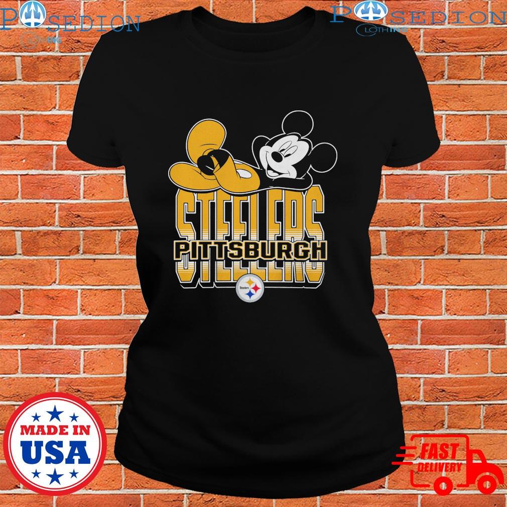 I Love The Steelers Mickey Mouse Pittsburgh Steelers T-Shirt - T-shirts Low  Price