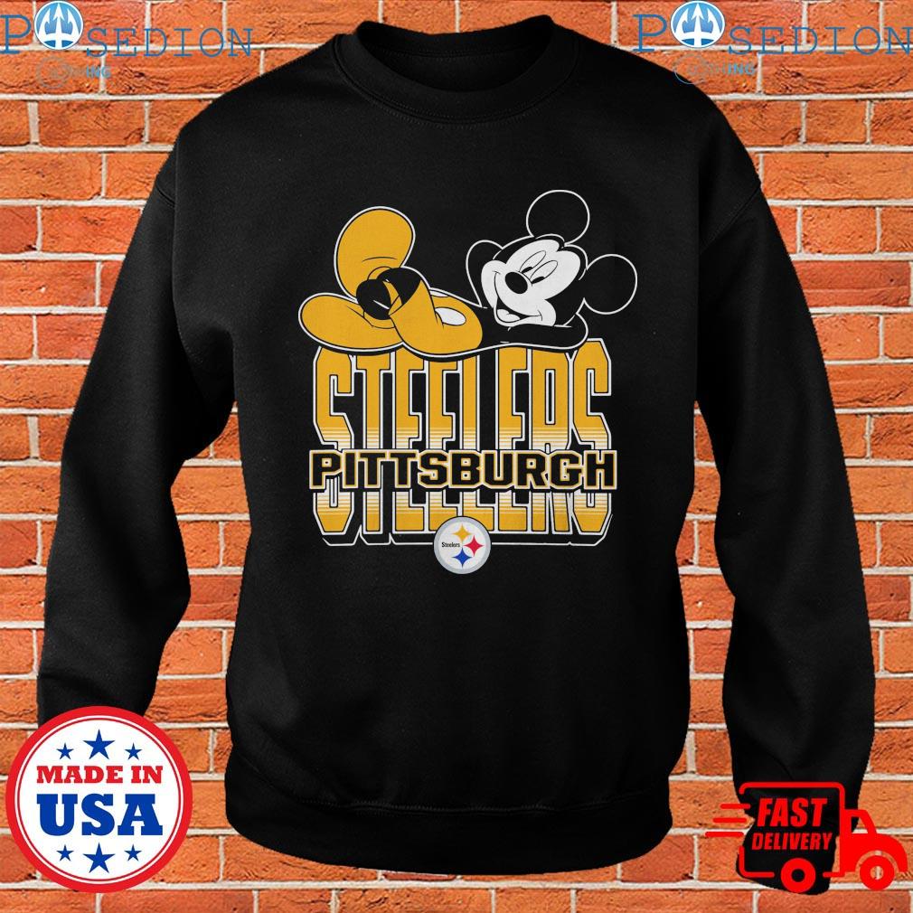 Mickey Mouse Nfl Pittsburgh steelers logo 2023 shirt