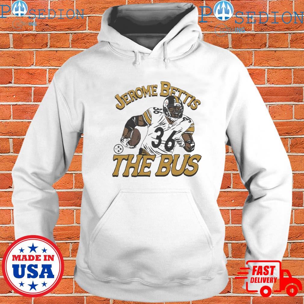 Pittsburgh Steelers Jerome Bettis The Bus 2023 Shirt, hoodie, longsleeve,  sweatshirt, v-neck tee