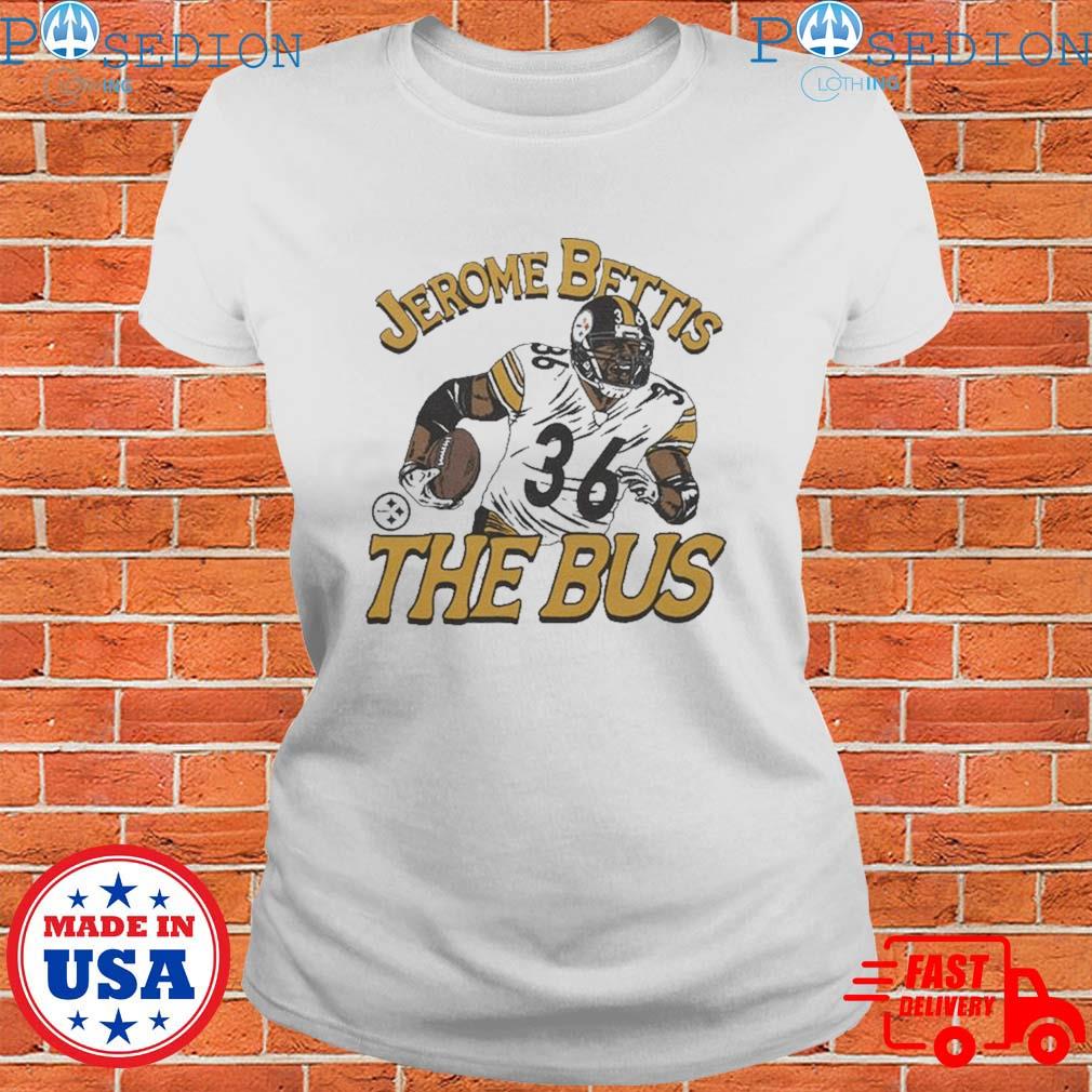 Pittsburgh Steelers Jerome Bettis The Bus 2023 Shirt, hoodie, longsleeve,  sweatshirt, v-neck tee