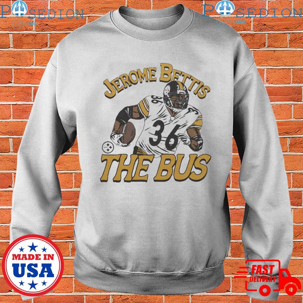 Pittsburgh Steelers Jerome Bettis The Bus 2023 Shirt, hoodie, longsleeve,  sweatshirt, v-neck tee