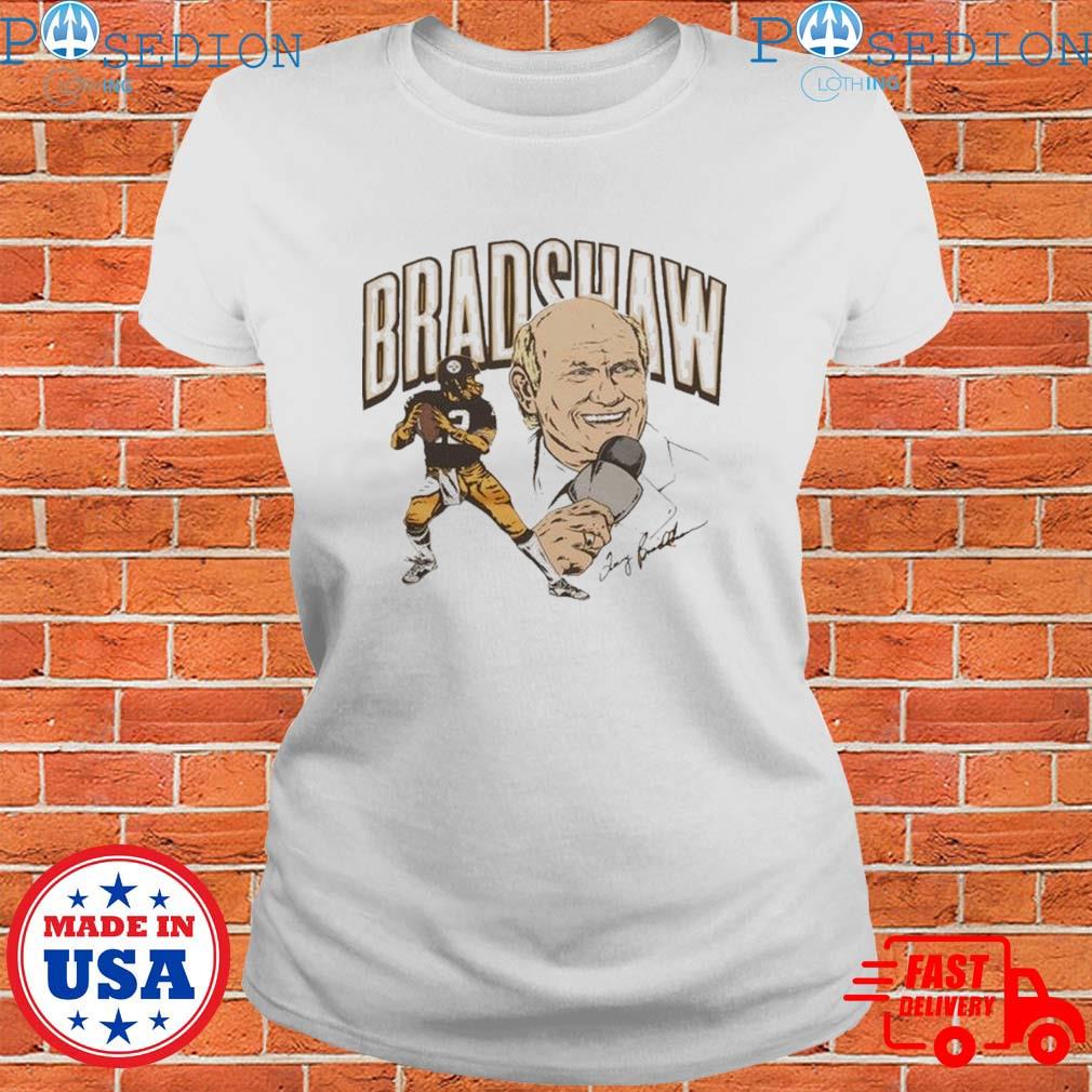 Official pittsburgh Steelers Terry Bradshaw Signature T-Shirts, hoodie,  tank top, sweater and long sleeve t-shirt