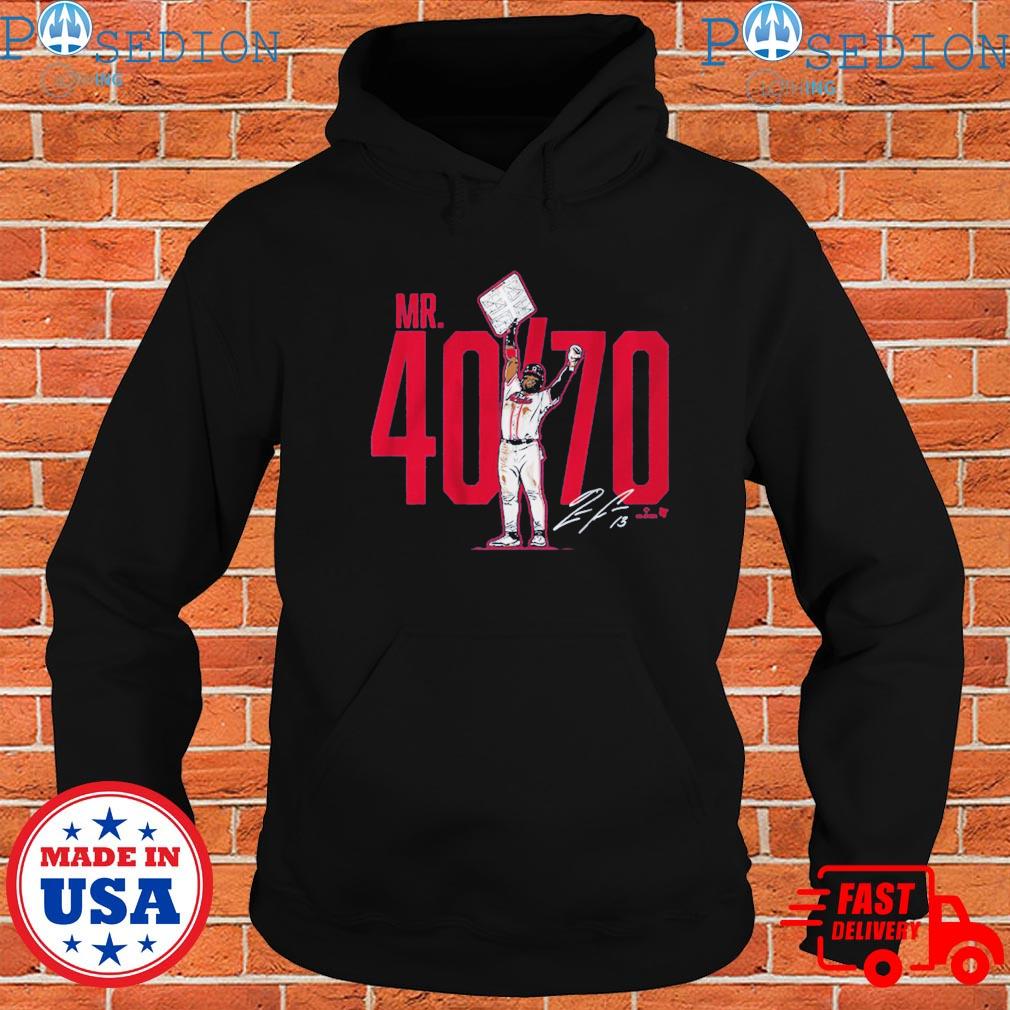 Ronald Acuña Jr. Atlanta Braves Mr. steal your base shirt, hoodie, sweater,  long sleeve and tank top