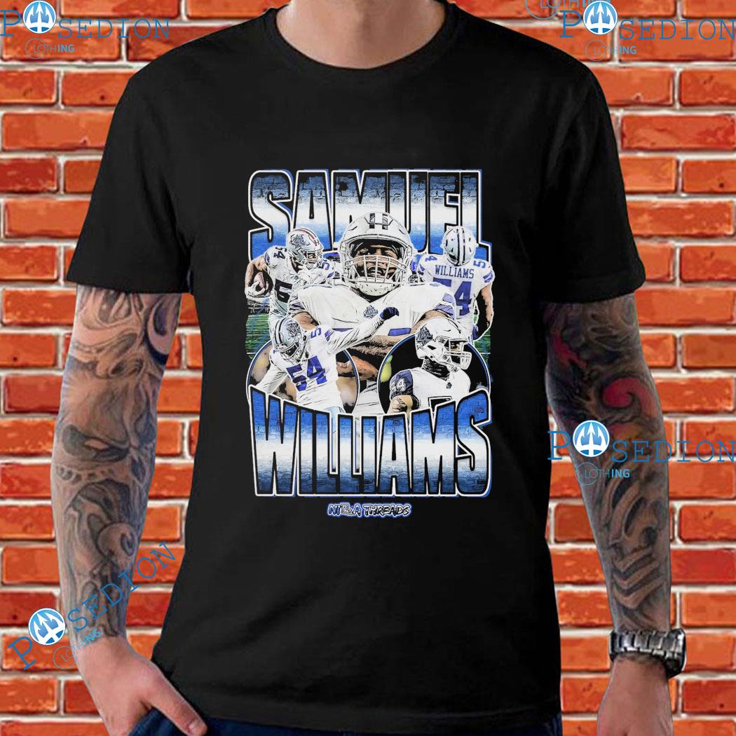 Dallas Cowboys #54 Sam Williams Football Player T-shirt Unisex Gift For Fan  S-3X