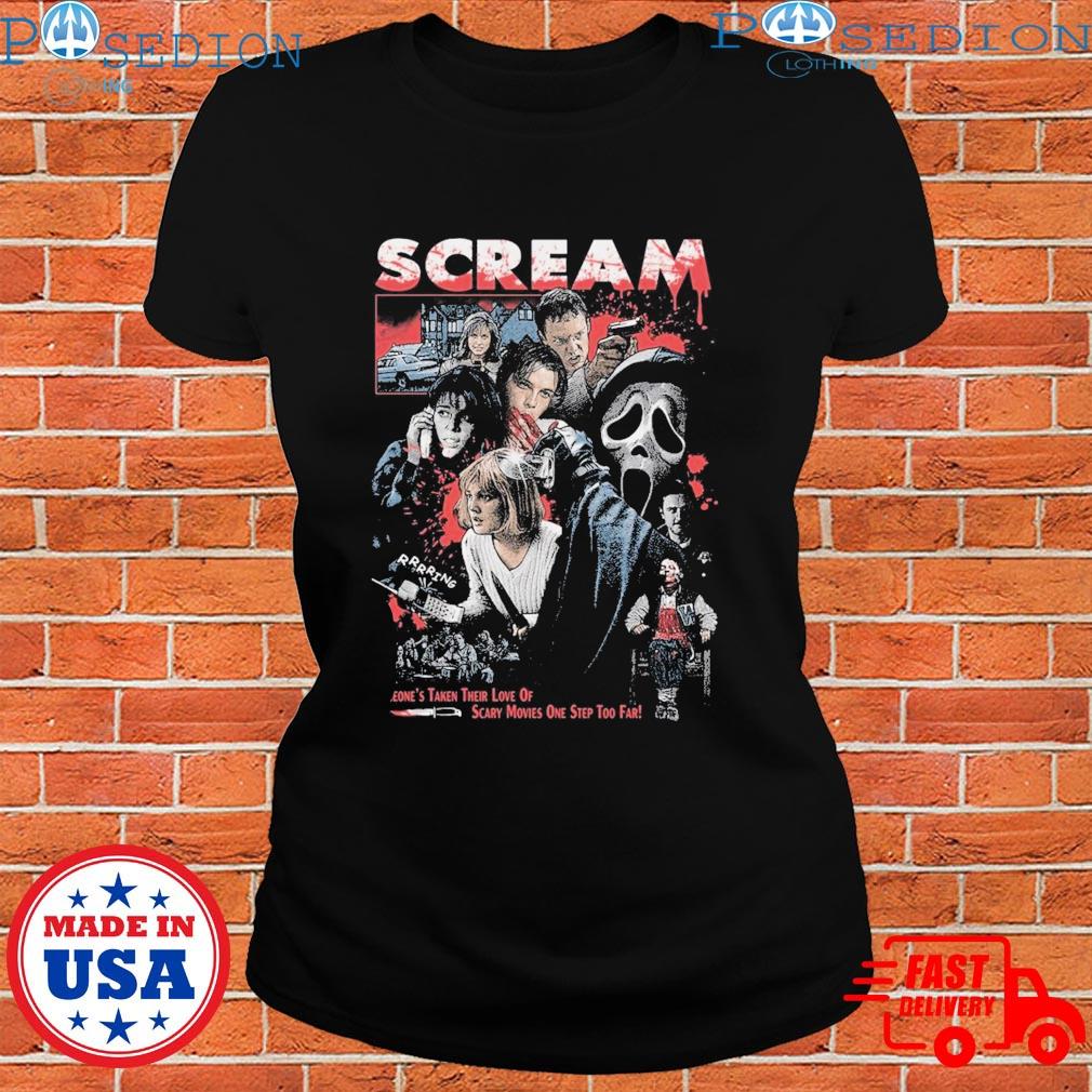 Scream Someone Taken Their Love Of Scary Movies One Step Too Far T-Shirt