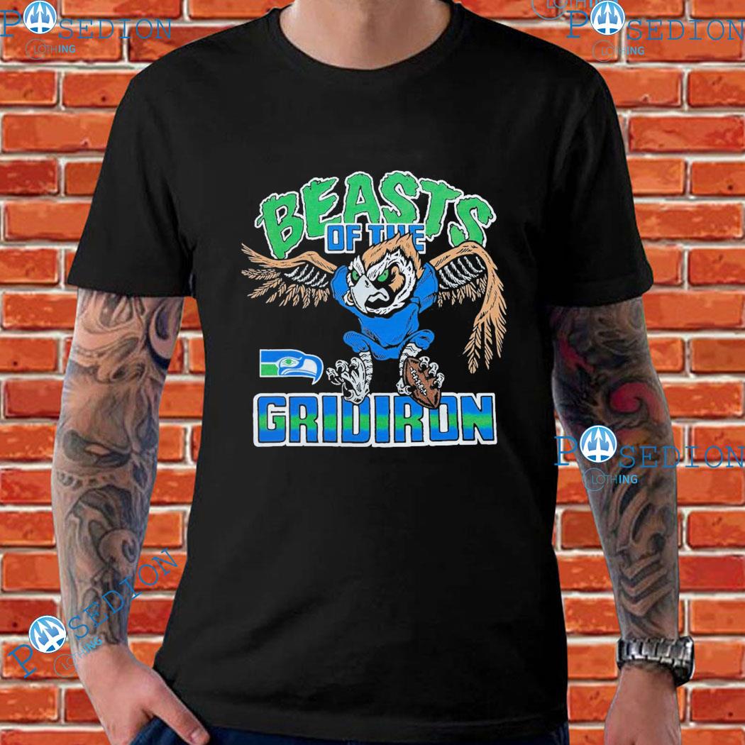 Seattle Seahawks Beasts Of The Gridiron T-Shirt - ShirtsOwl Office