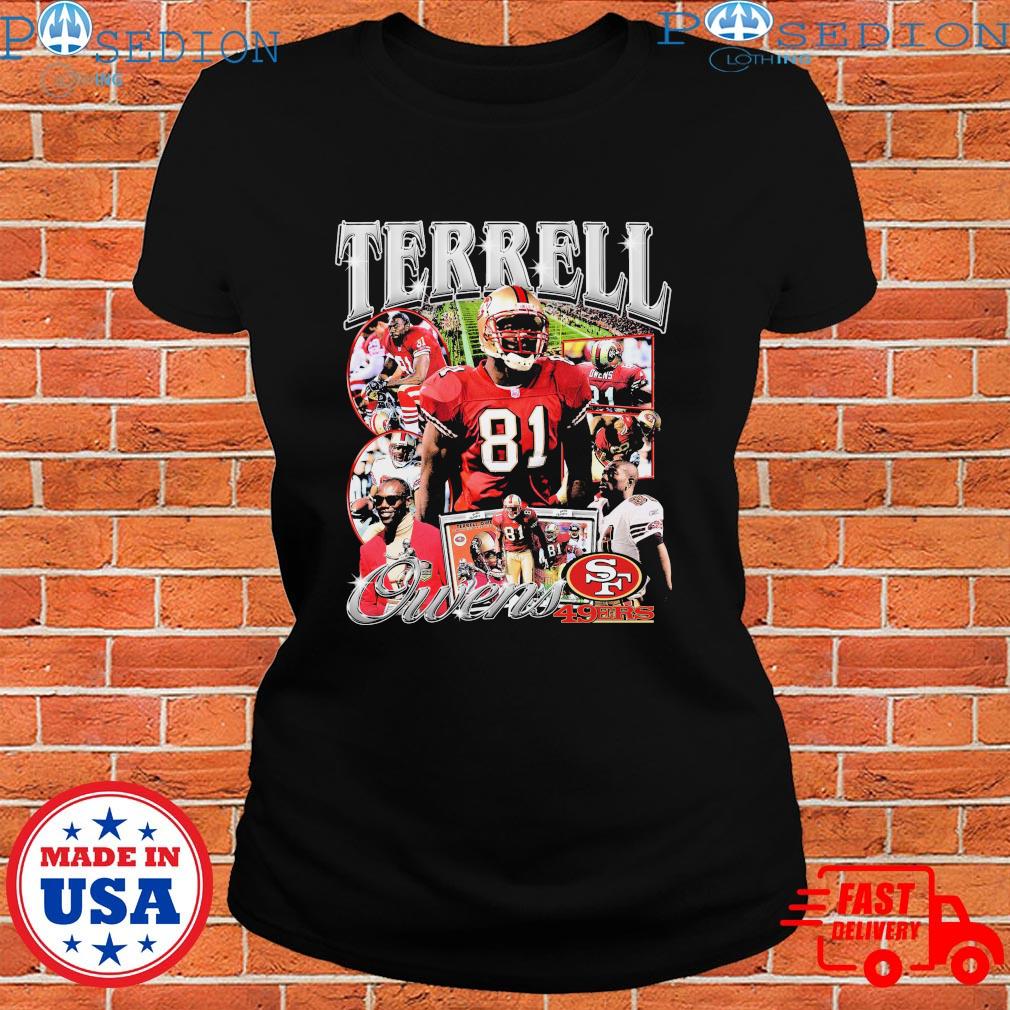 Terrell “T.O.” Owens was selected by the San Francisco 49ers with