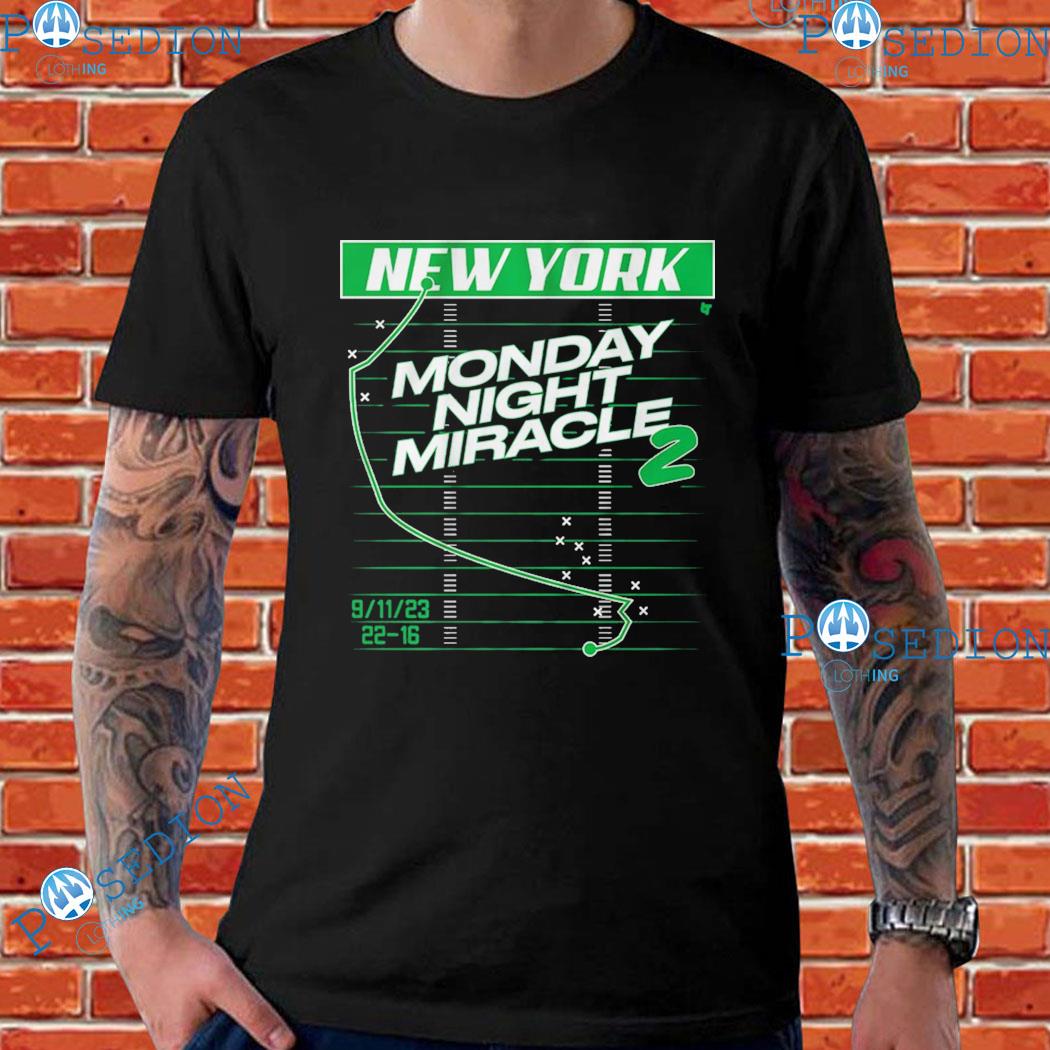 Official Homage Store New York Jets Monday Night Miracle Shirt, hoodie,  sweater, long sleeve and tank top