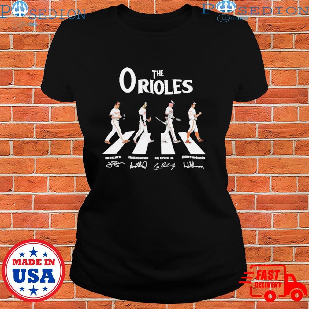 The Baltimore Orioles Abbey Road signatures shirt, hoodie, sweater, long  sleeve and tank top