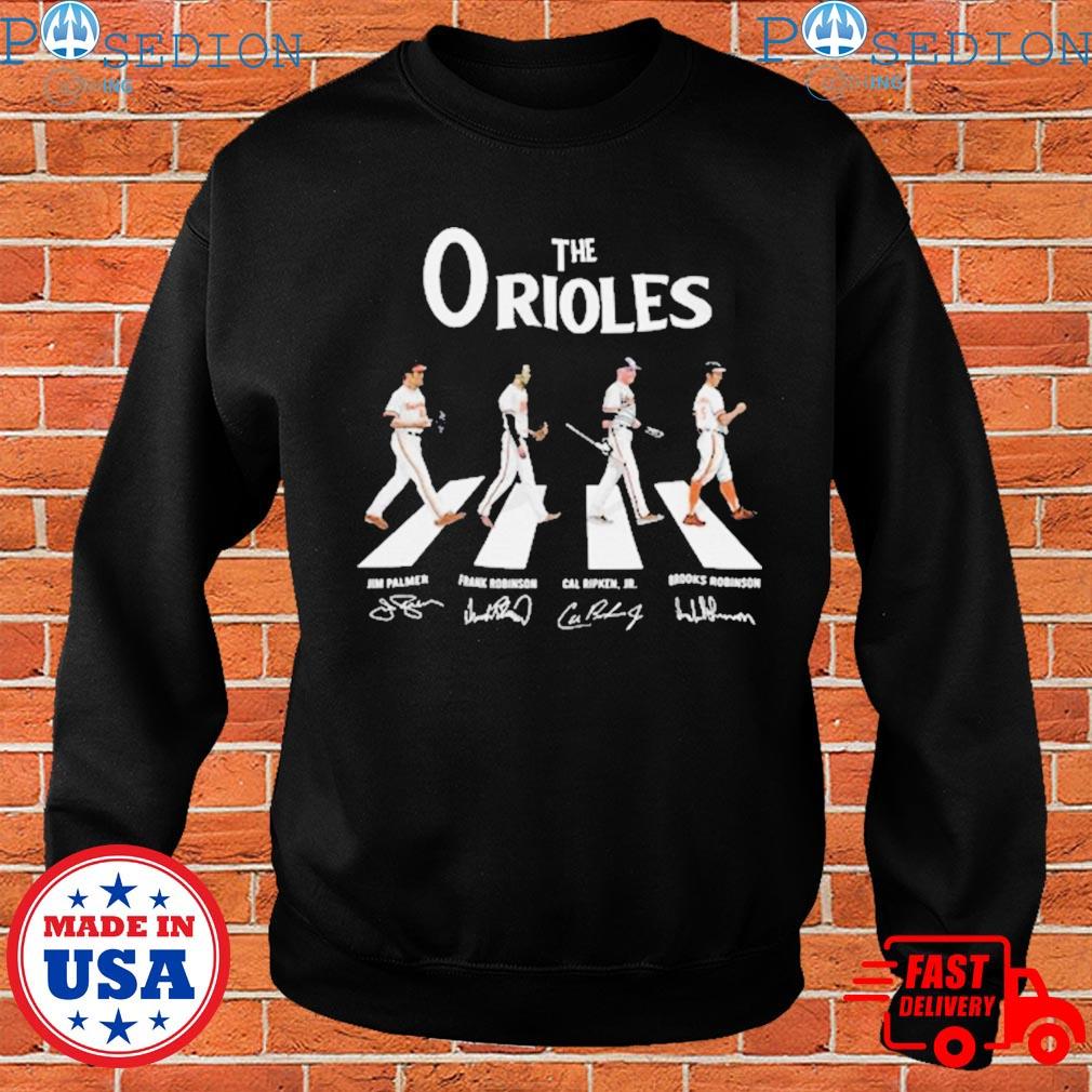 The Orioles Shirt Walking Abbey Road Vintage Signatures 