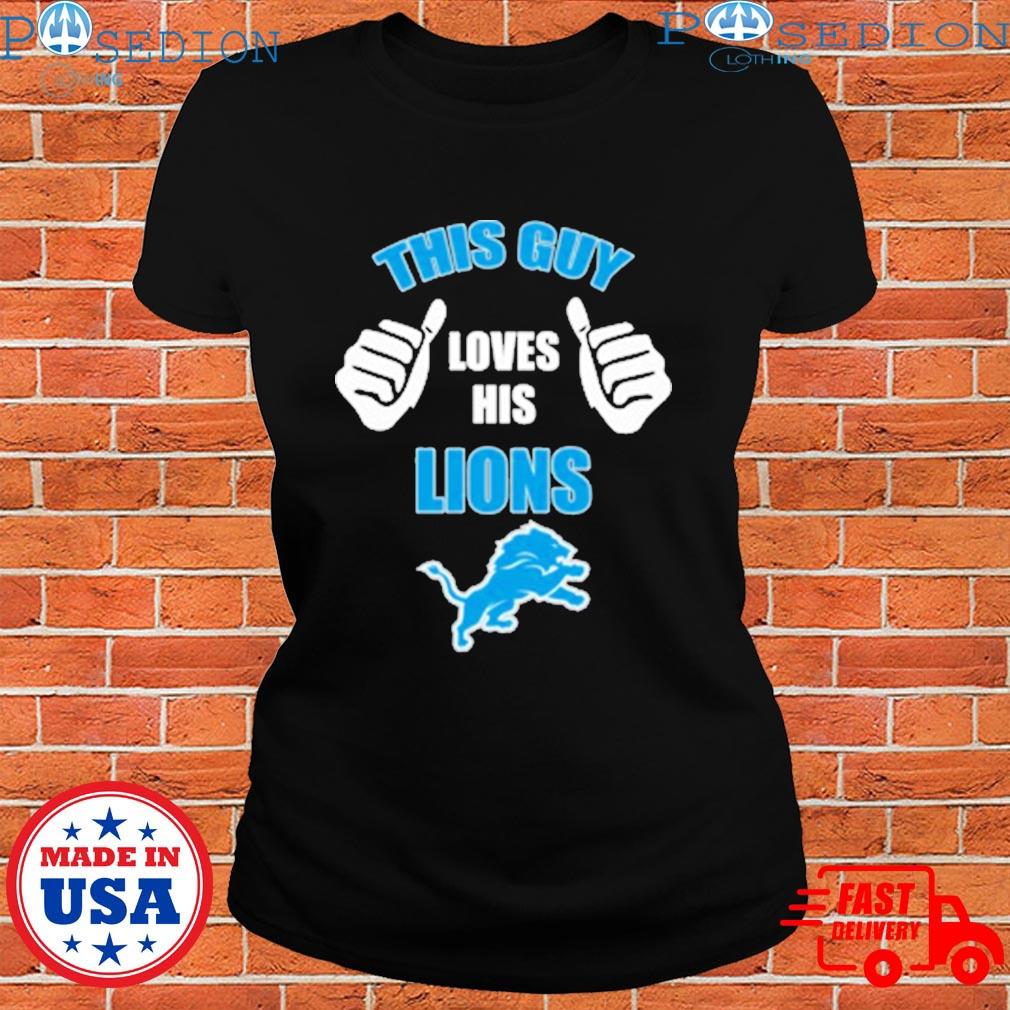 This Guy Loves His Detroit Lions Funny NFL T-Shirt, Hoodie, Tank