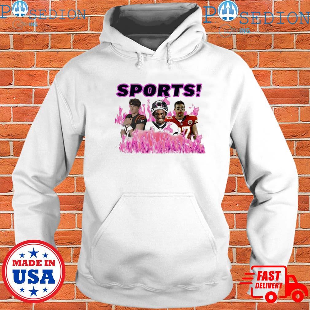 Official Sadstreet sports Joe burrow travis kelce T-shirt, hoodie, tank  top, sweater and long sleeve t-shirt