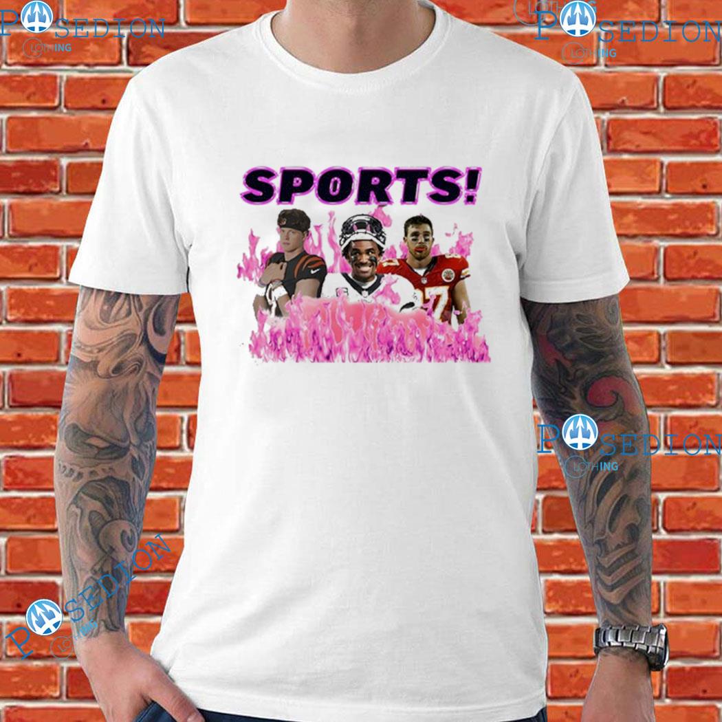 Official sports Joe Burrow Travis Kelce T-Shirts, hoodie, tank top, sweater  and long sleeve t-shirt