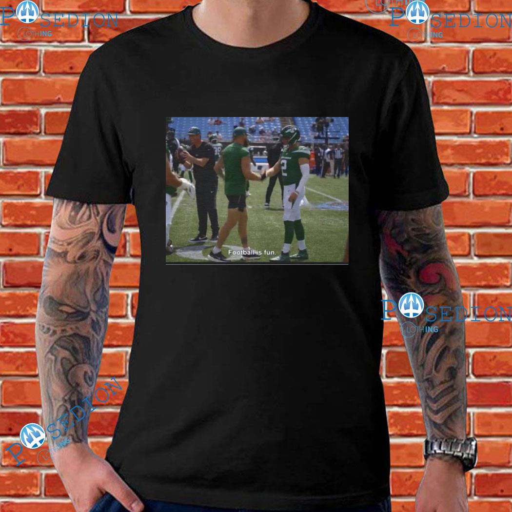 Zach Wilson Football Is Fun T-Shirts, hoodie, sweater, long sleeve and tank  top