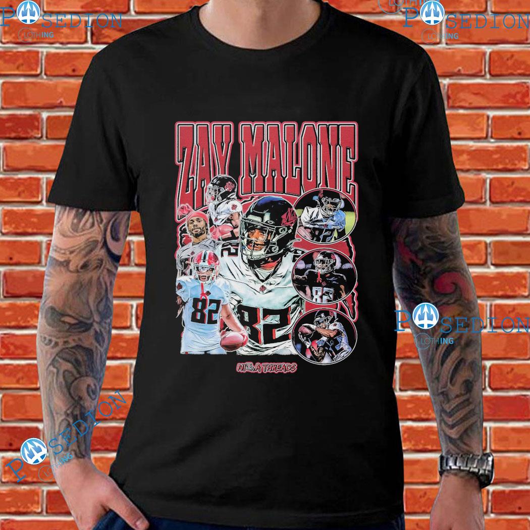 Official Zay malone atlanta falcons vintage T-shirt, hoodie, tank top,  sweater and long sleeve t-shirt