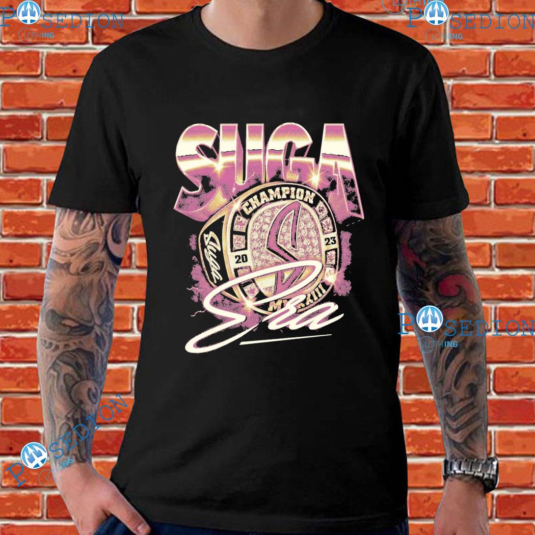 SUGA Sweatshirt Grey Black White Pink Shirt 2023 New Style