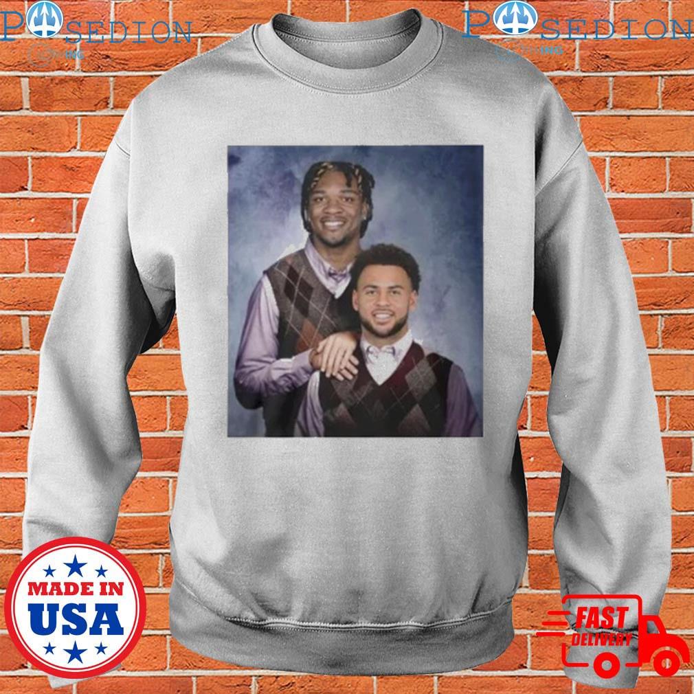 Anthony Richardson And Michael Pittman Jr. Rocking Matching Step Brothers T  Shirt - hoodie, t-shirt, tank top, sweater and long sleeve t-shirt