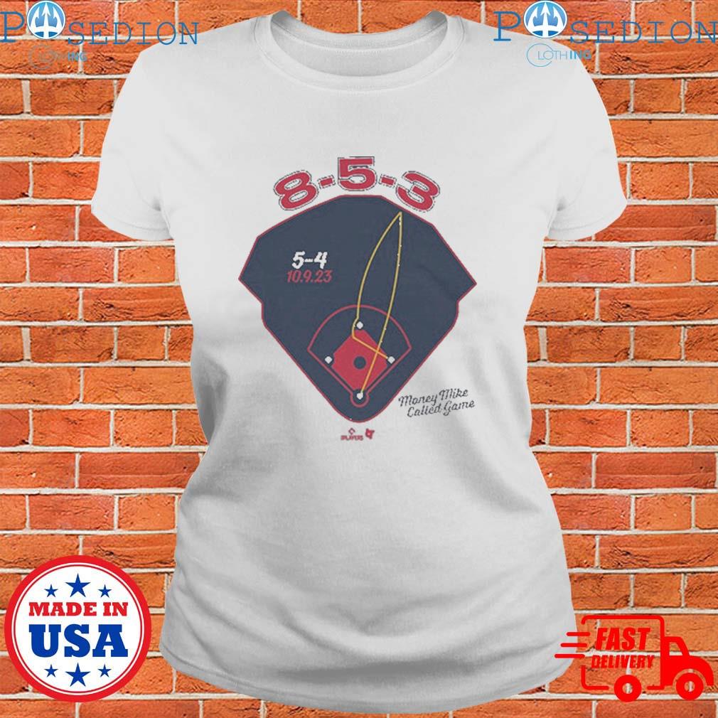 Atlanta Braves 8 5 3 money Mike called game shirt, hoodie, sweater