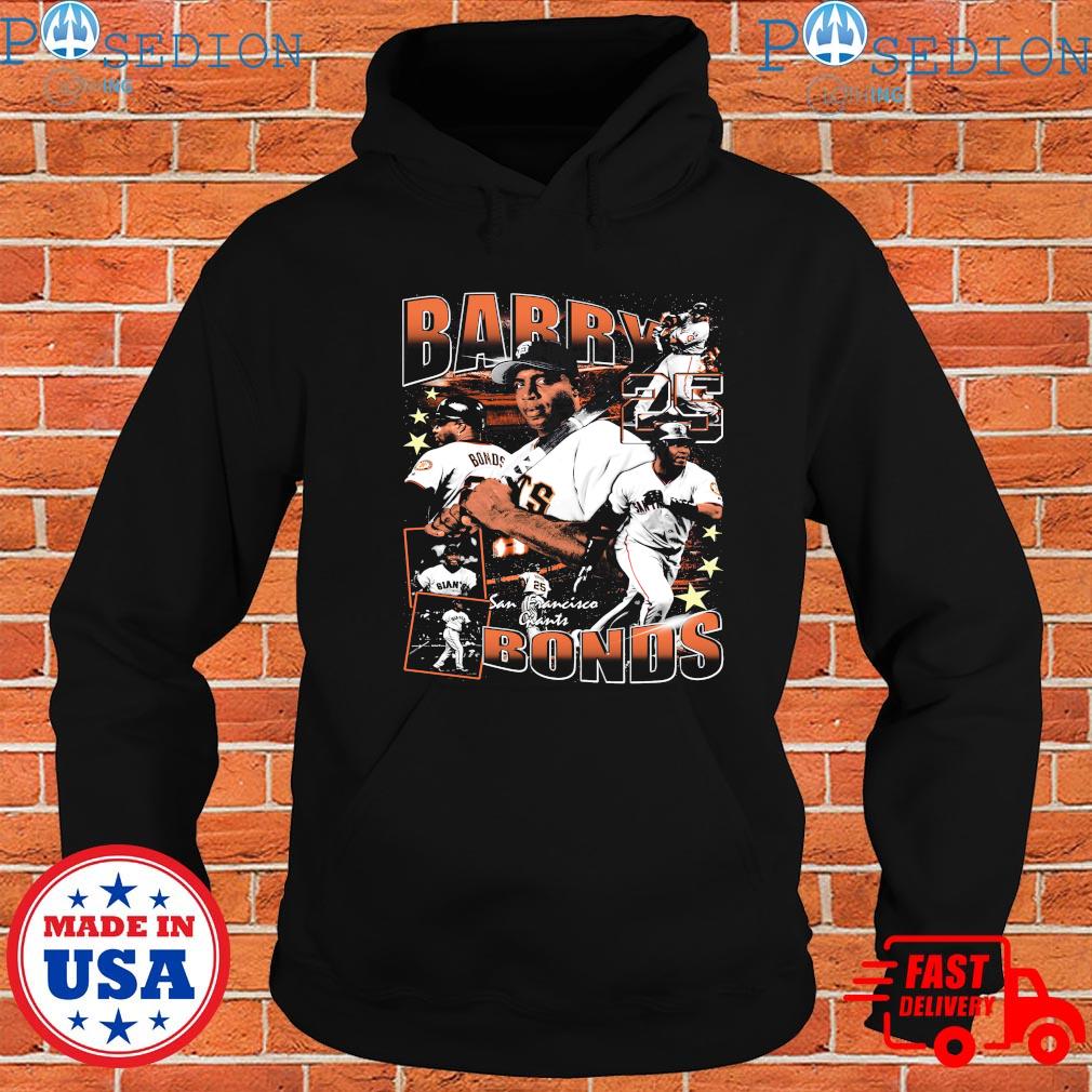 MLB Team Apparel Youth San Francisco Giants Black Bases Loaded Hooded Long  Sleeve T-Shirt