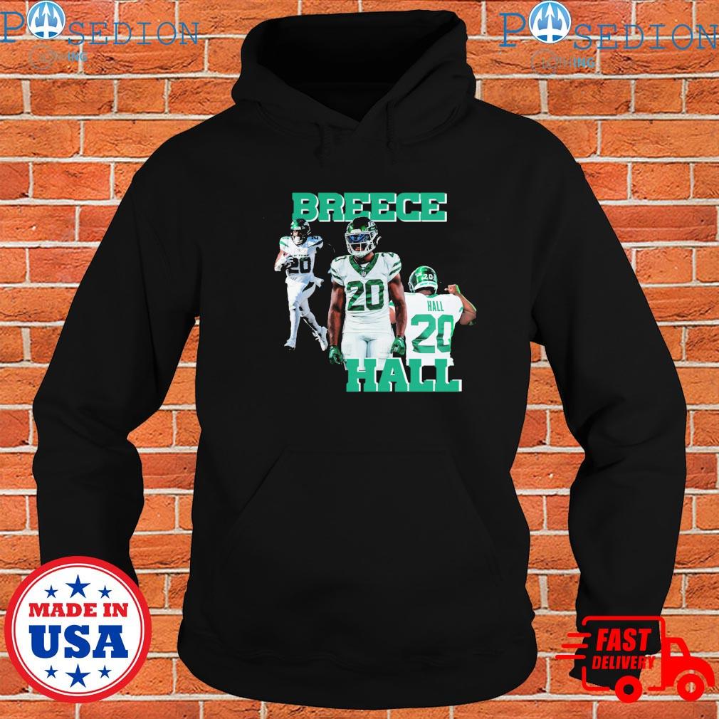 Breece Hall 20 New York Jets player football poster shirt, hoodie, sweater,  long sleeve and tank top