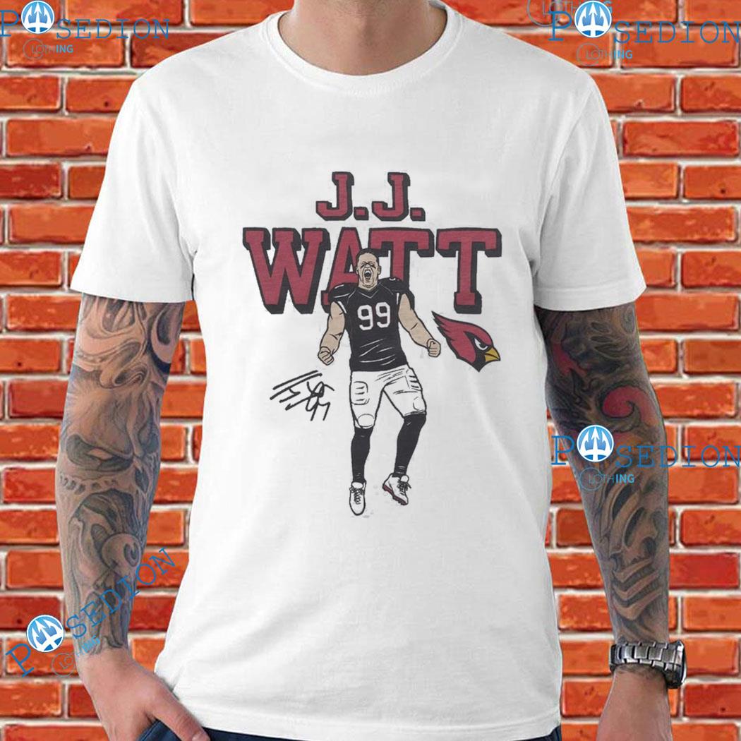 Arizona Cardinals Alternate Name & Number Long Sleeve T-Shirt - JJ Watt -  Mens