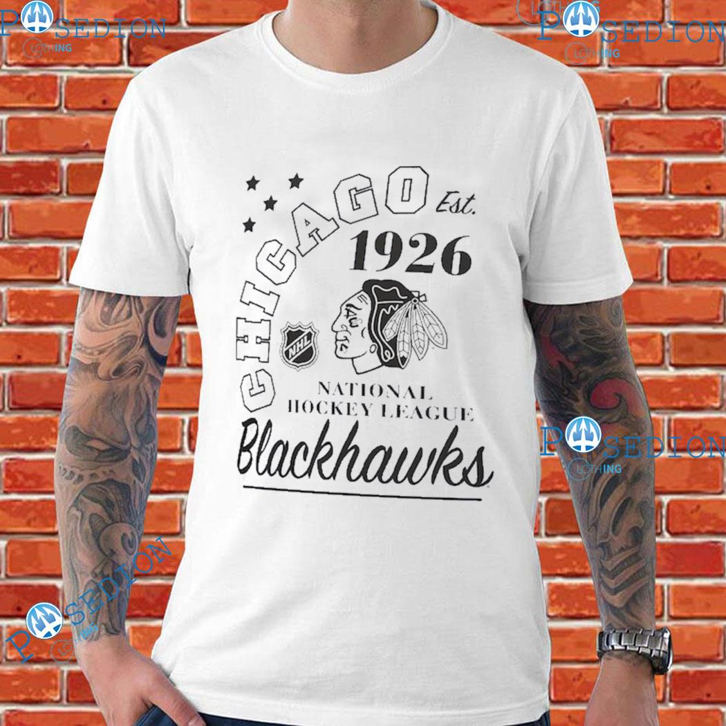 Black Hawks Chicago Large Gray Vintage NHL Hockey Graphic T-Shirt -  T-Shirts, Facebook Marketplace