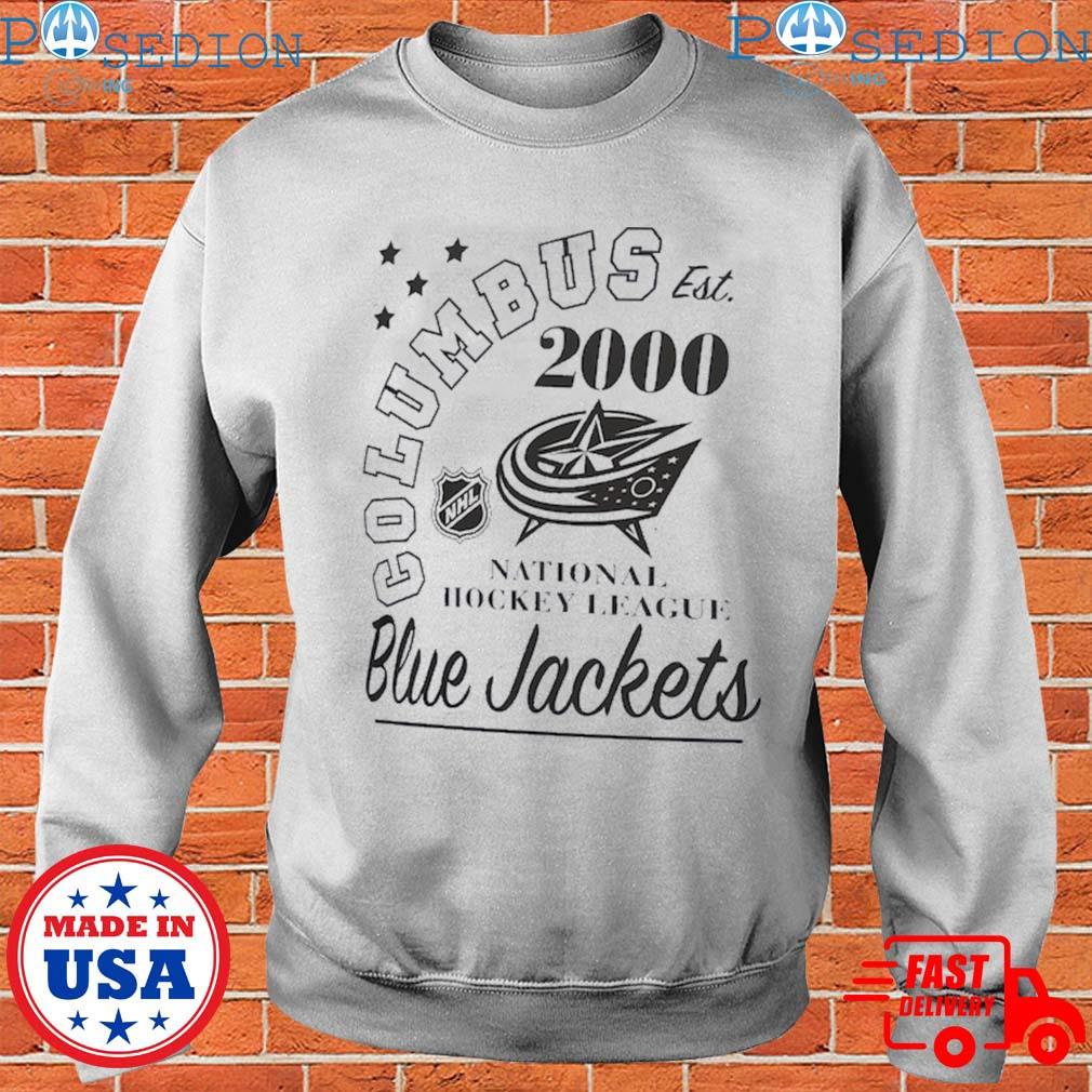 NHL Columbus Blue Jackets Men's Charcoal Long Sleeve T-Shirt - S