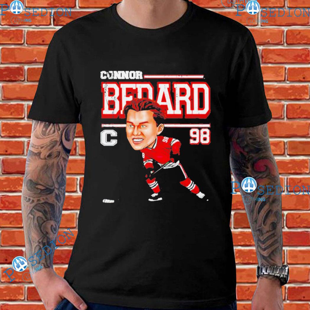 Connor Bedard Chicago Cartoon T-shirts