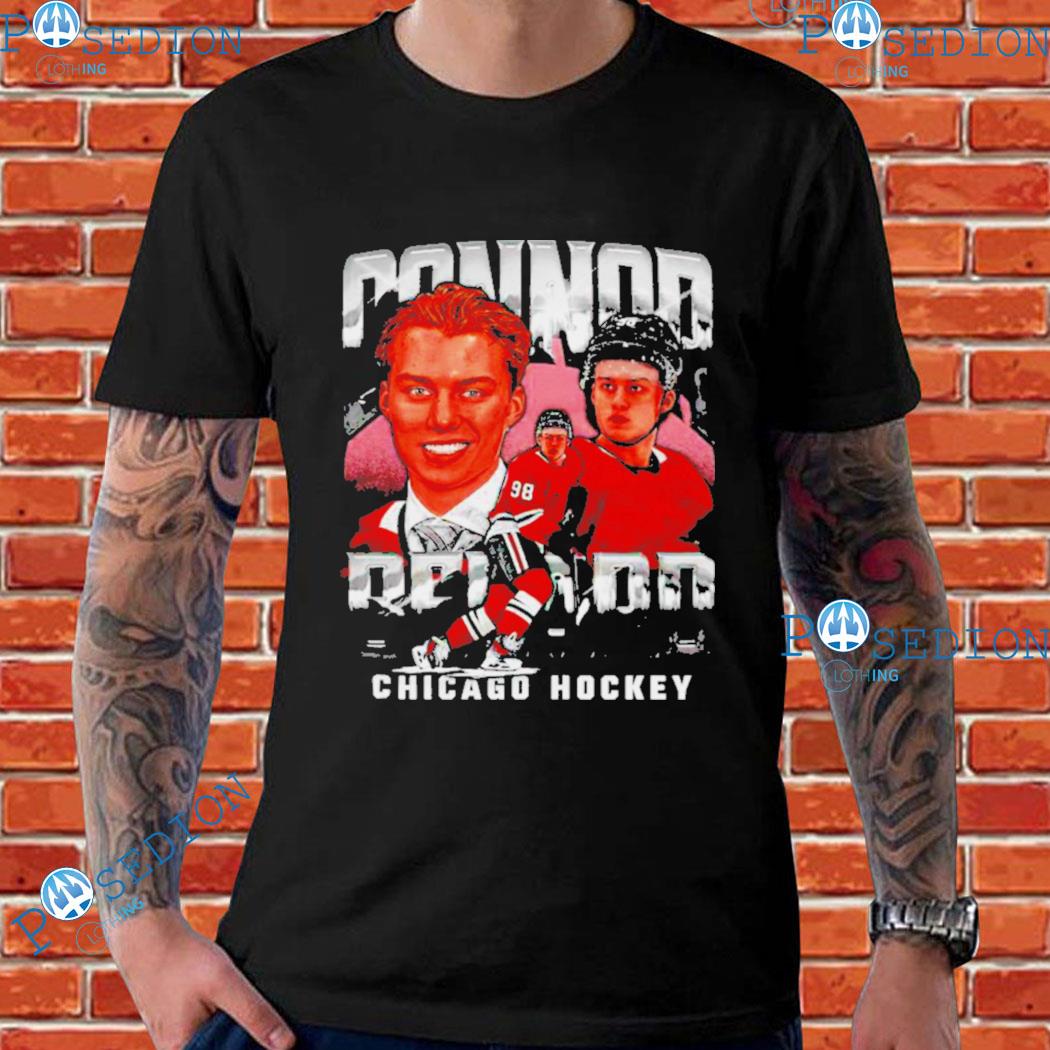 Connor Bedard Chicago Hockey T-Shirts