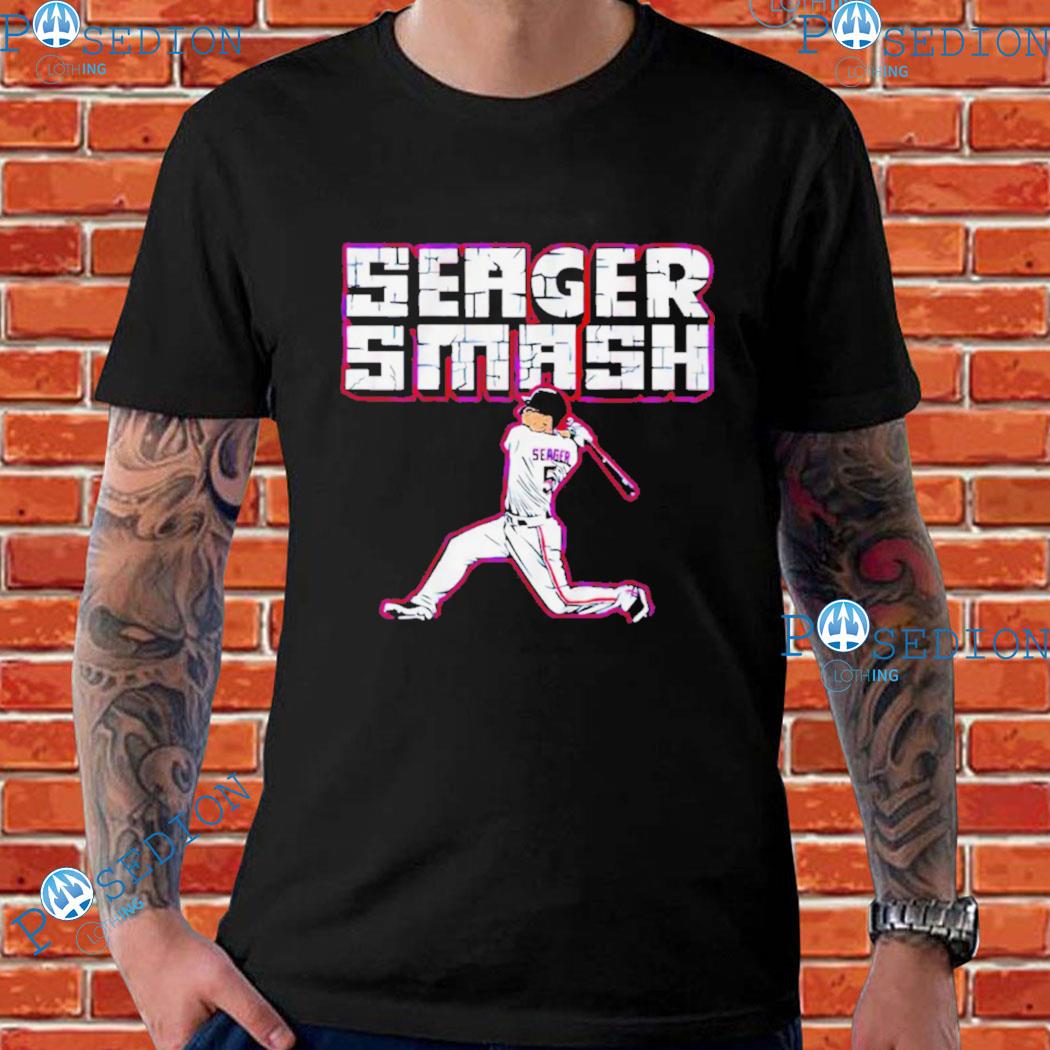 Corey Seager Smash Texas Baseball T-Shirts