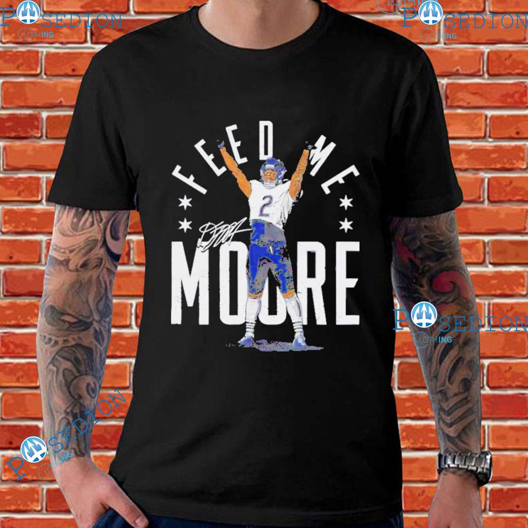 D.j. Moore Chicago Feed Me Moore Signature T-shirts
