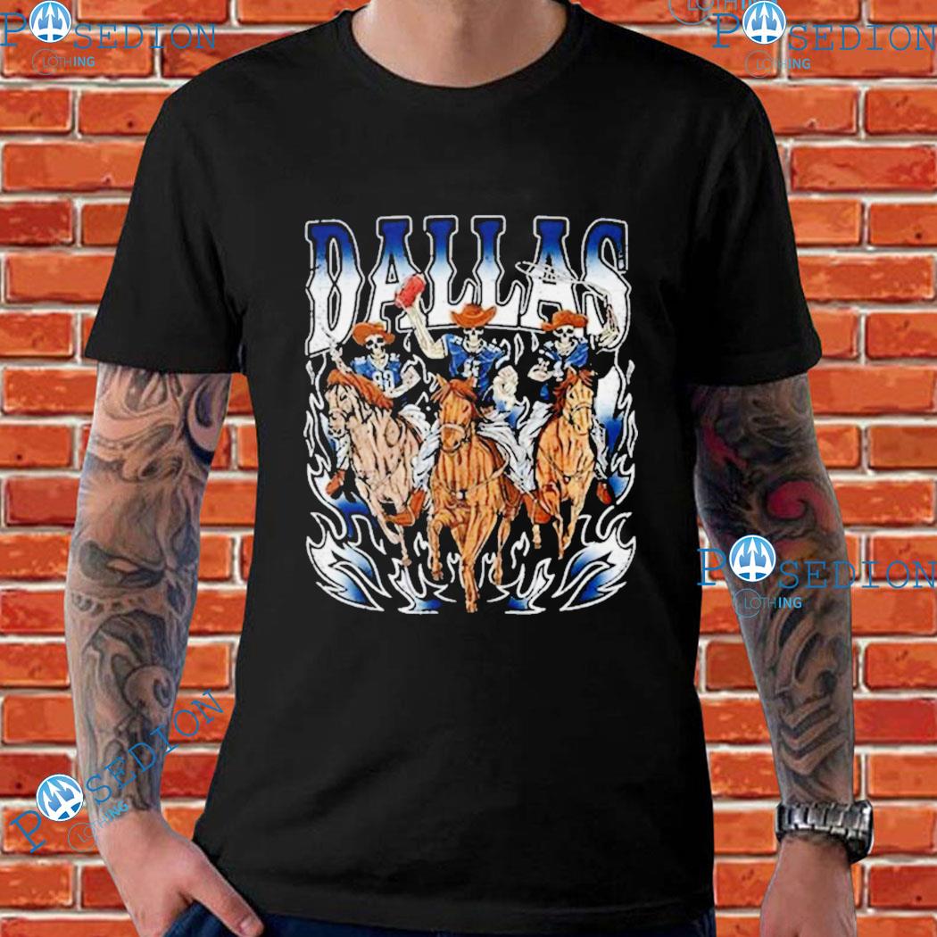 Dallas Cowboys Skeleton Halloween 2023 Shirt