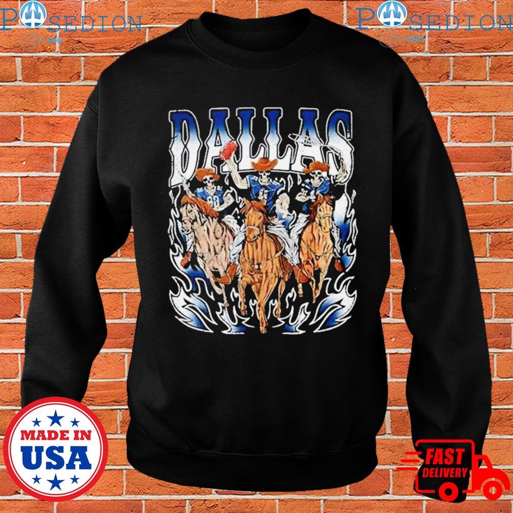 Dallas Cowboys Skeleton Halloween Shirt, hoodie, sweater, long