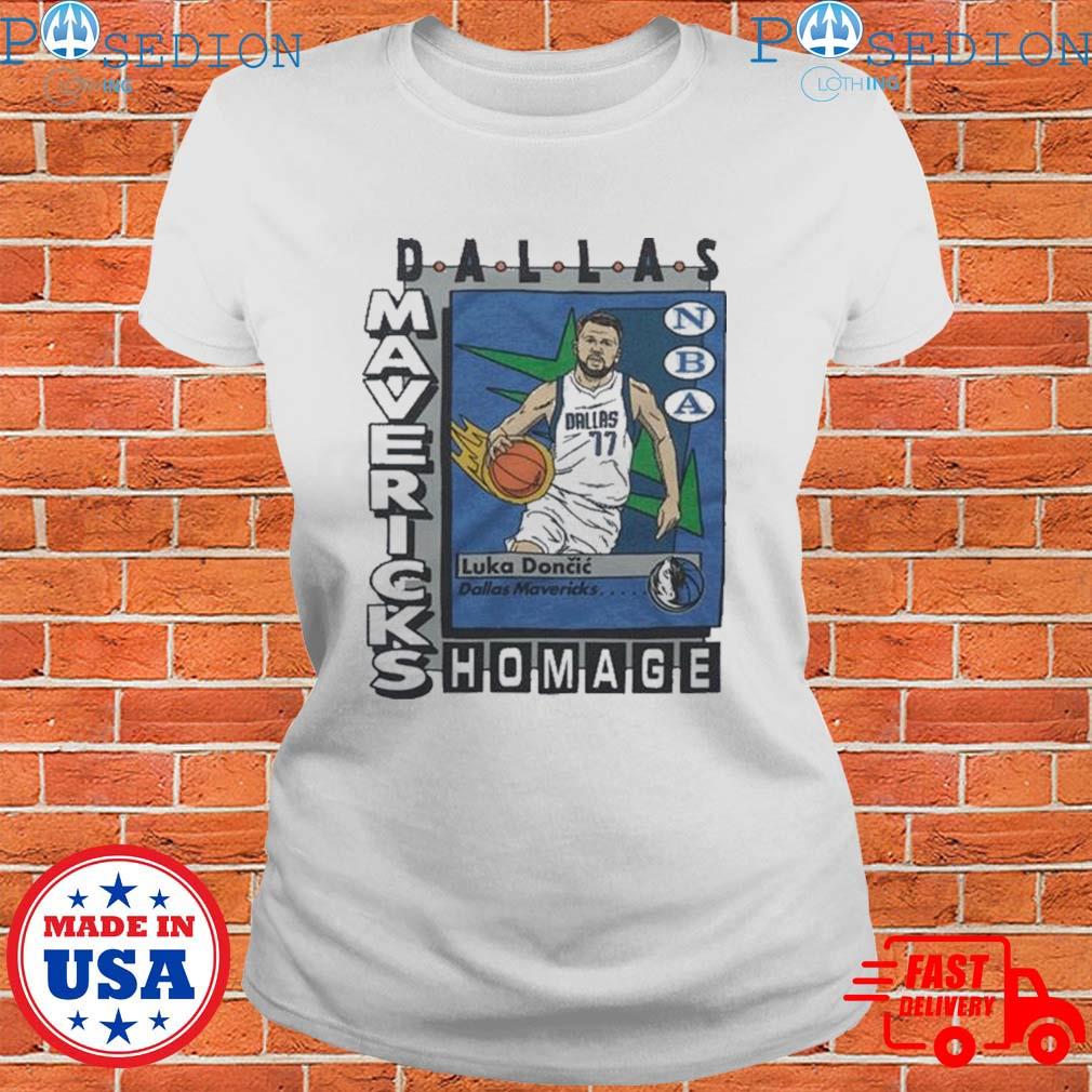 Dallas Mavericks Trading Card Luka Doncic Shirt - The Clothes You