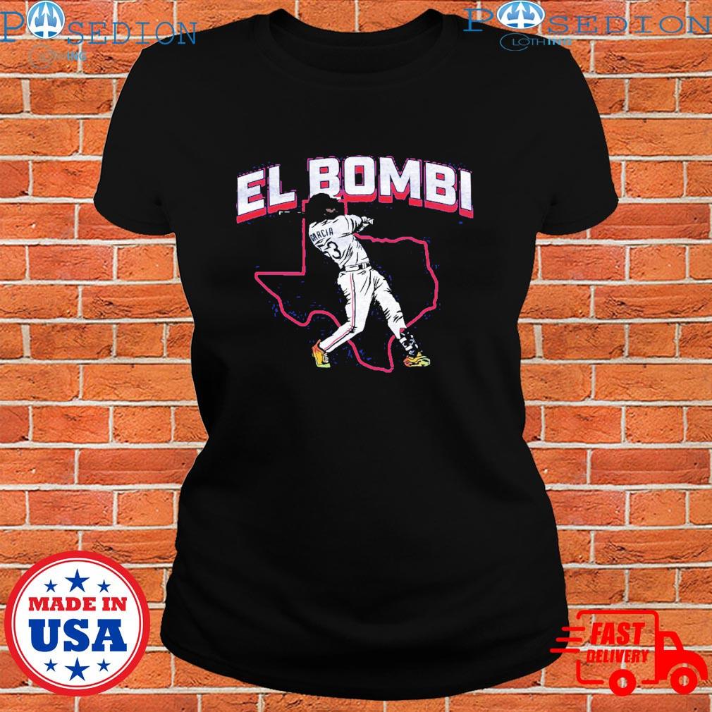 Bombi Bomb Adolis GarcíA Texas Rangers Shirt - Bring Your Ideas, Thoughts  And Imaginations Into Reality Today