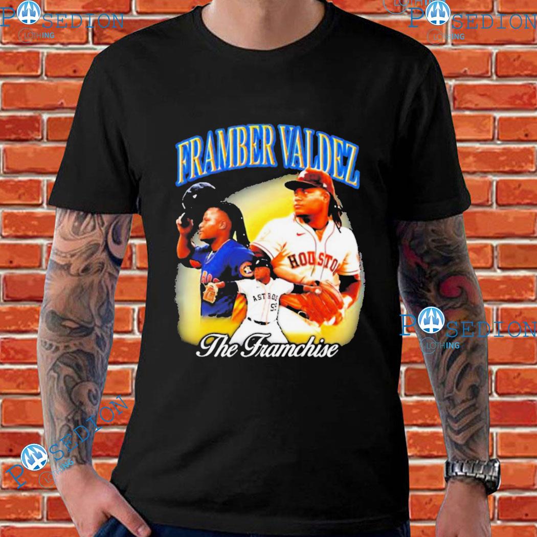 Official Framber Valdez Houston Astros Jersey, Framber Valdez Shirts, Astros  Apparel, Framber Valdez Gear