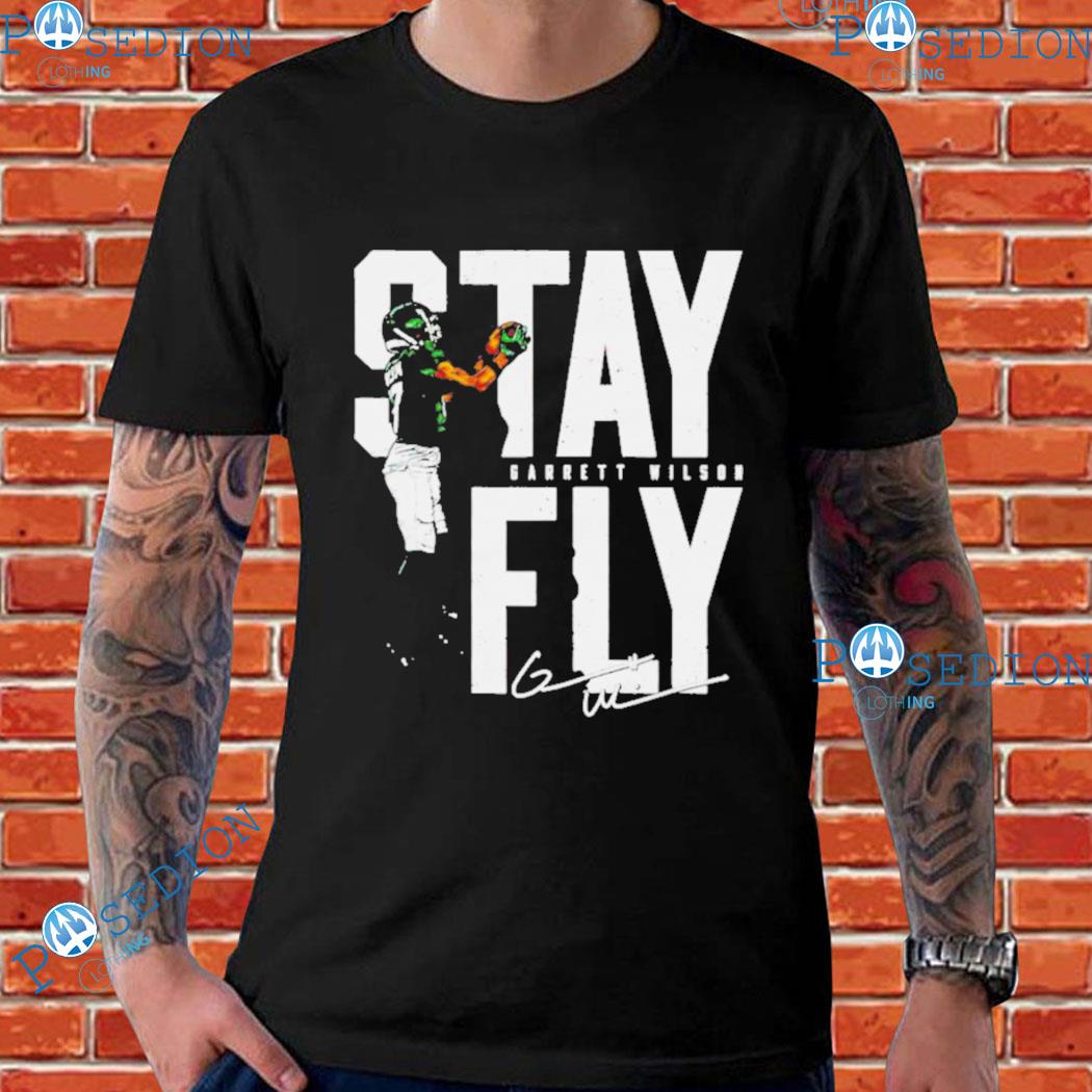 Garrett Wilson New York Jets Stay Fly Signature T-shirts