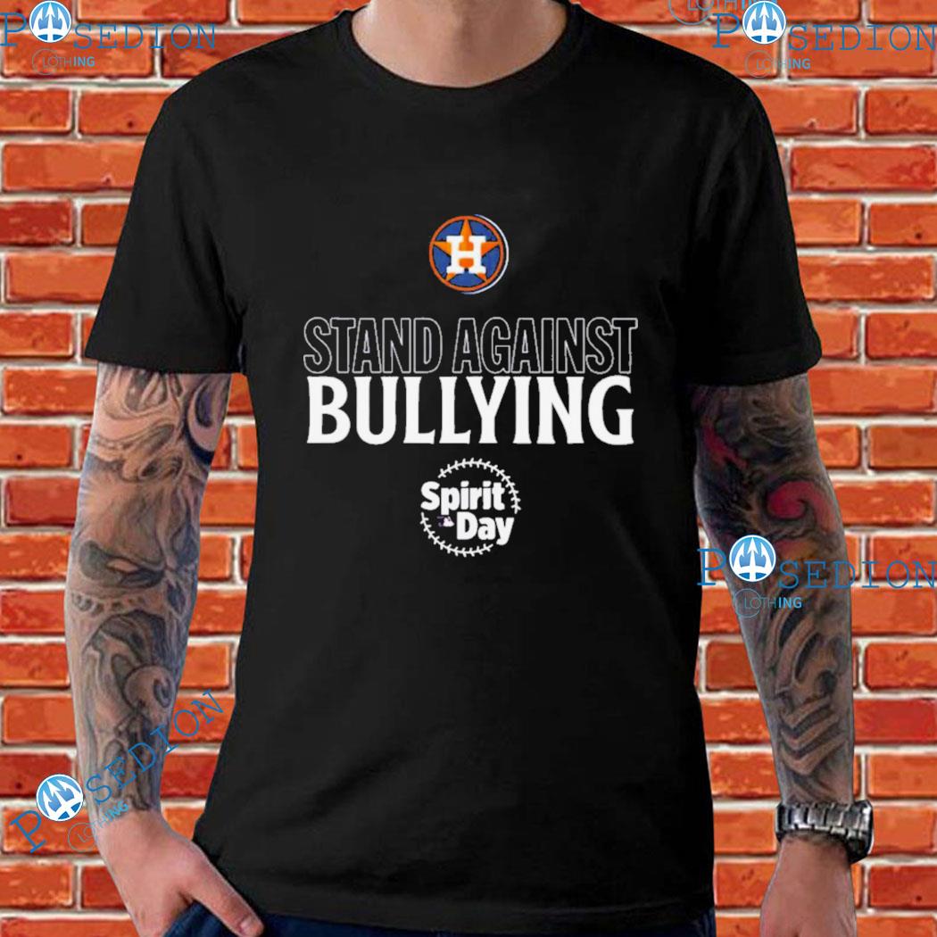 Houston Astros Stand Against Bullying Spirit Day T-shirts