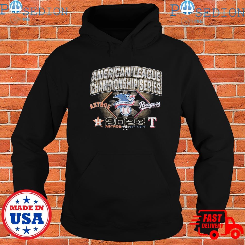 Official houston Astros vs. Texas Rangers 2023 ALCS Matchup Franklin T- Shirts, hoodie, sweater, long sleeve and tank top